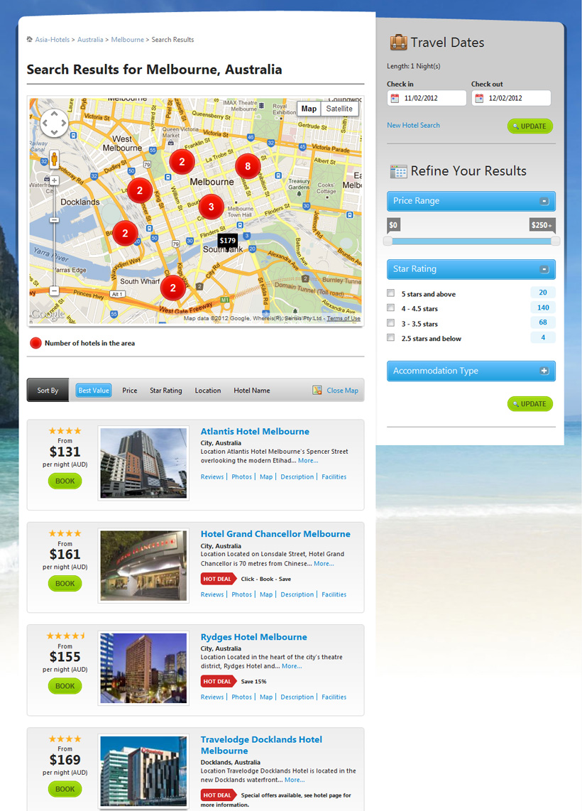 Asia Hotels