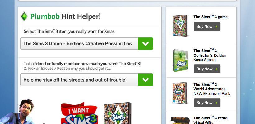 Sims 3 Christmas